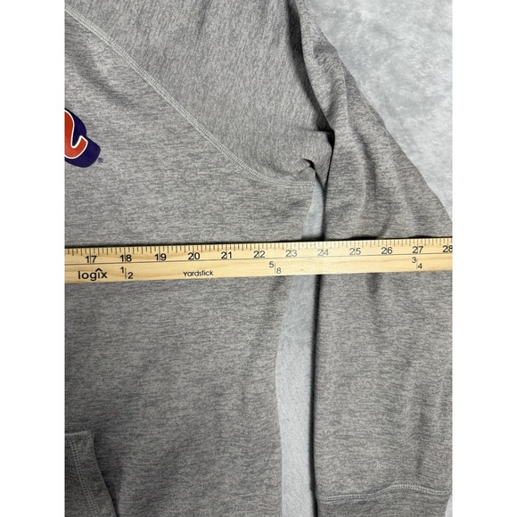 Clemson Tigers Nike Hoodie Womens XL Grey Therma Fit Pullover - Picture 10 of 16